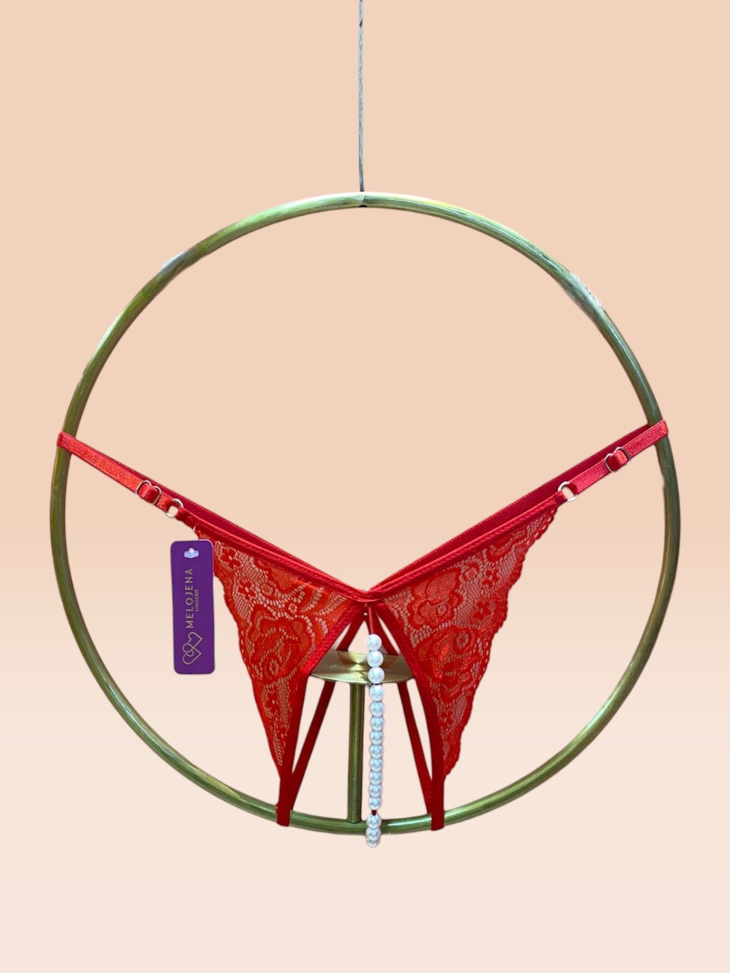 Tanga Abierta Perlas