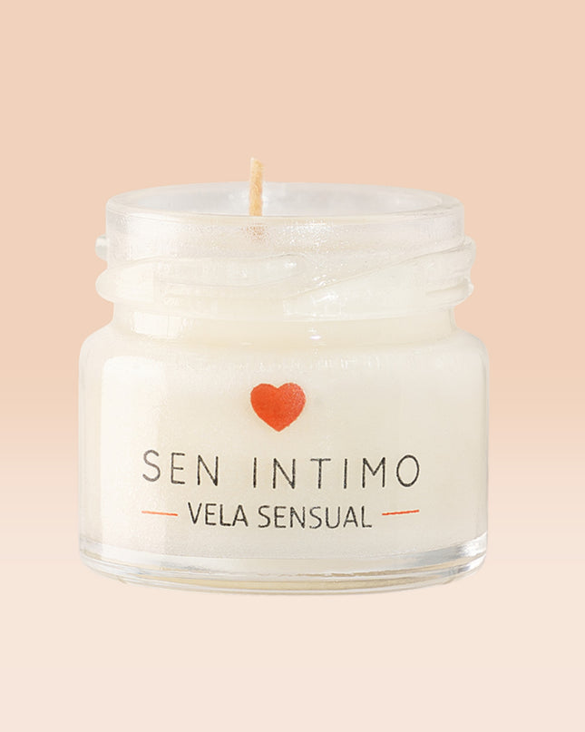 Vela Sensual para Masajes con Feromonas