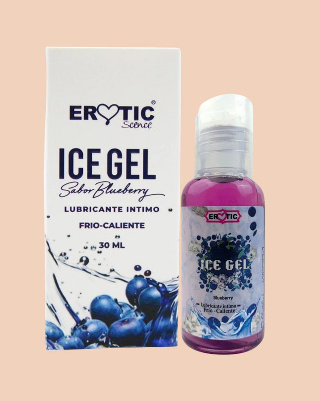 Lubricante Intimo Erotic Caliente/ Frio Mora Azul 30 ml