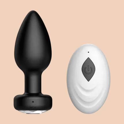 Vibrador Plug Anal Con Control