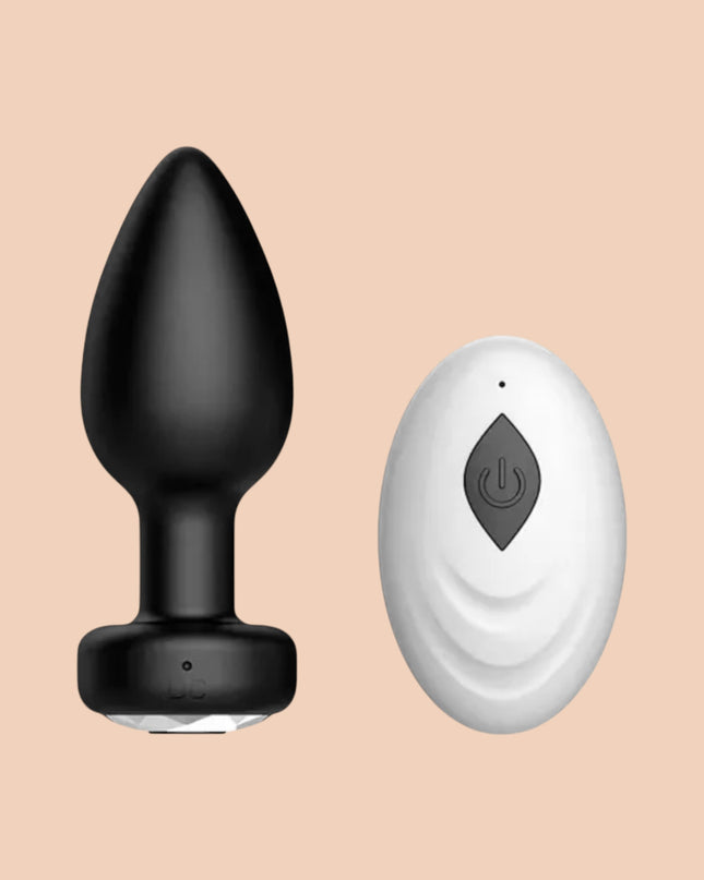 Vibrador Plug Anal Con Control