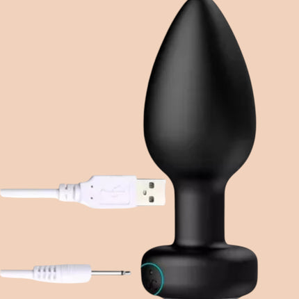 Vibrador Plug Anal Con Control