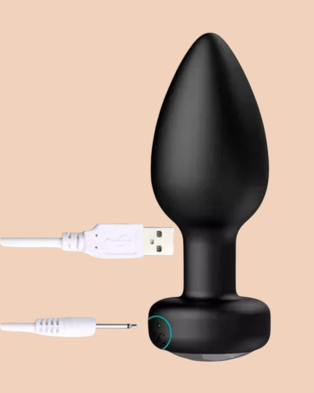 Vibrador Plug Anal Con Control