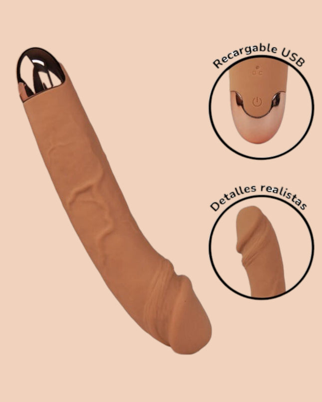 Vibrador Rotador Realista Murney