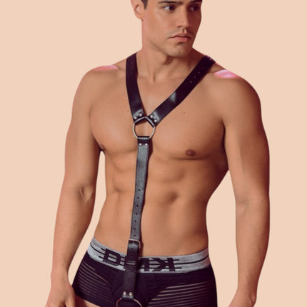 Men Sexy Lingerie Black