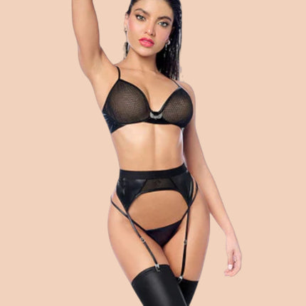 Set en malla de Tres Piezas Mapale Ref.2806