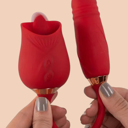 Vibrador flowers Succión/Penetración
