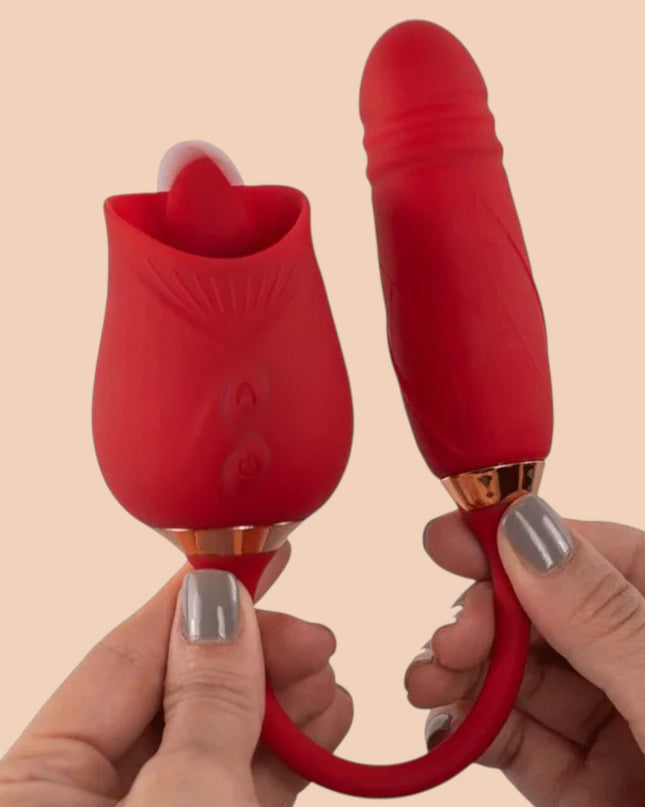 Vibrador flowers Succión/Penetración