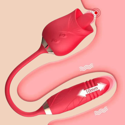 Vibrador flowers Succión/Penetración
