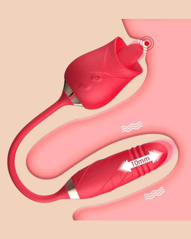 Vibrador flowers Succión/Penetración