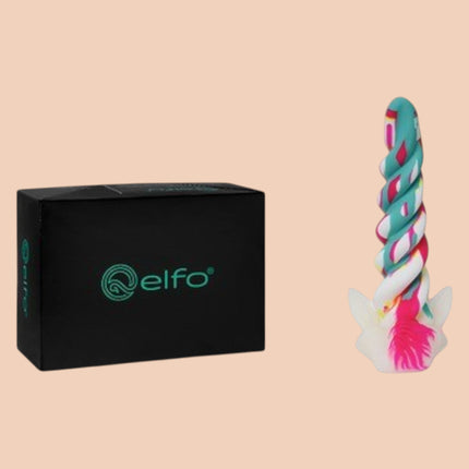 Dildo Dickornio Mediano Rainbow Elfo