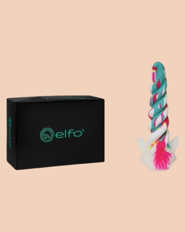Dildo Dickornio Mediano Rainbow Elfo
