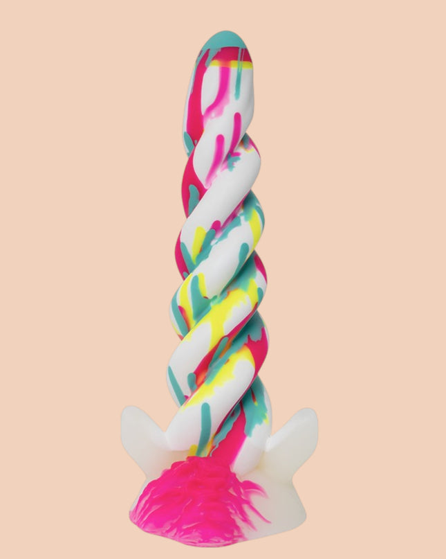 Dildo Dickornio Mediano Rainbow Elfo