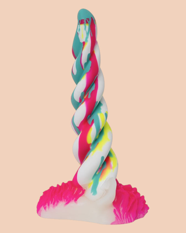 Dildo Dickornio Mediano Rainbow Elfo