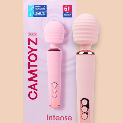 Intense vibrador Wand con App Camtoyz