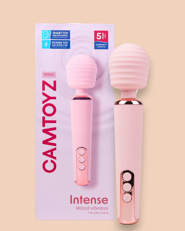 Intense vibrador Wand con App Camtoyz