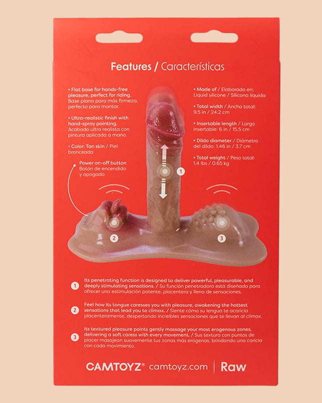 Ride-On Vibrador para montar 3 en 1 Camtoyz