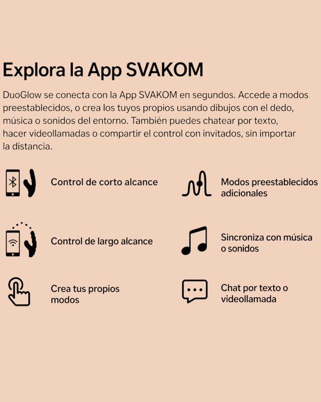 Vibrador Svakom Duoglow