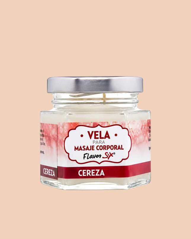 Vela Para Masajes con Feromonas Flavor Sex 50G