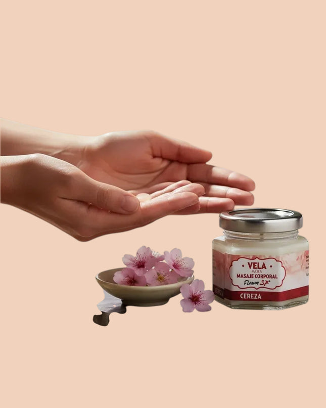 Vela Para Masajes con Feromonas Flavor Sex 50G