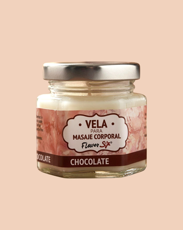 Vela Para Masajes con Feromonas Flavor Sex 50G