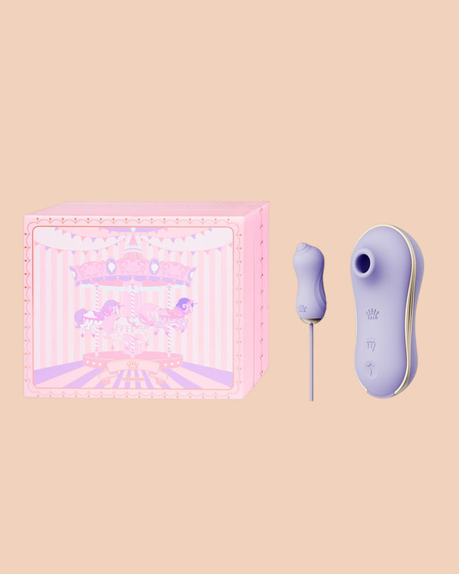 Set Vibrador de Lujo de 2 Piezas Unicorn Violet
