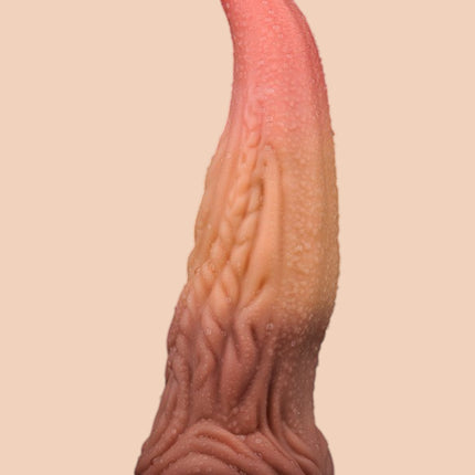 Dildo Dual Layered Tonque 25 cm