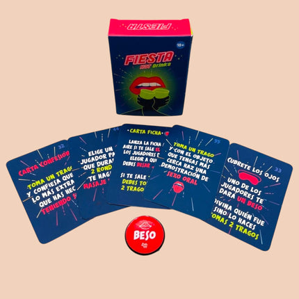Juego de Cartas Fiesta Hot Drinks