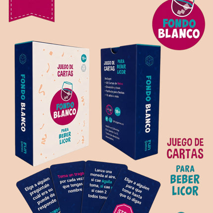 Juego de Cartas Fondo Blanco