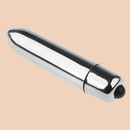 Bala Vibradora Bullet Plateado