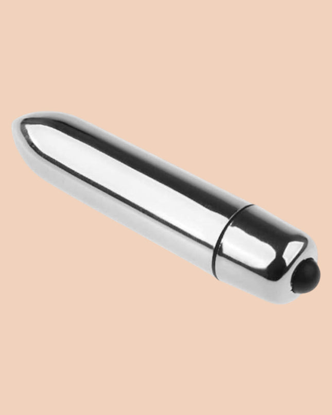 Bala Vibradora Bullet Plateado