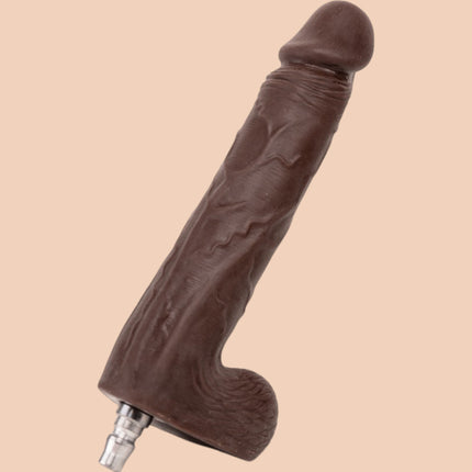 Zander Dildo Ultrarealista con Adaptador Camtoyz Sex Machine Lovense 23 cm