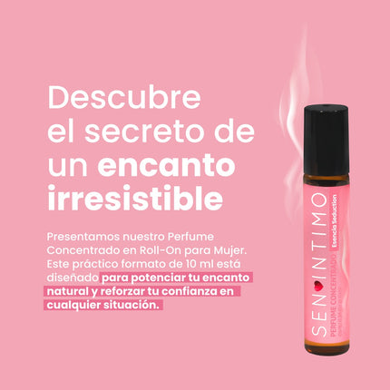 Perfume para mujer esencia Seduction x 10ml