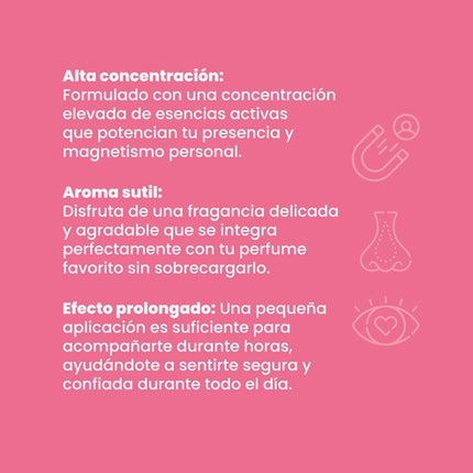 Perfume para mujer esencia Seduction x 10ml