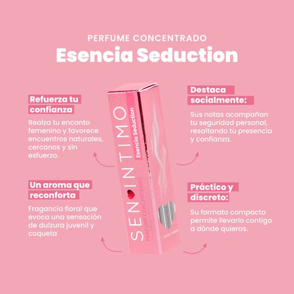 Perfume para mujer esencia Seduction x 10ml