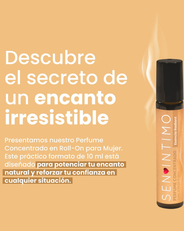Perfume para mujer esencia Radiant x 10ml