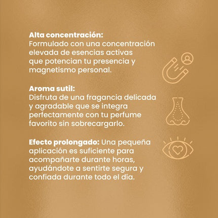 Perfume Con Feromona para mujer Radiant x 10ml