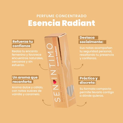 Perfume Con Feromona para mujer Radiant x 10ml