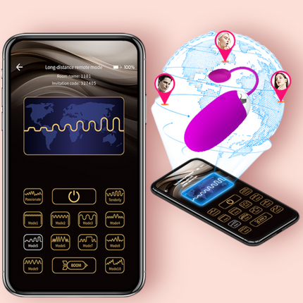 Huevo Vibrador con APP Abner