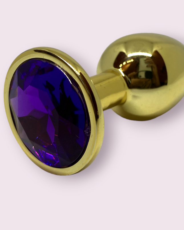 Plug Anal Dorado Joya