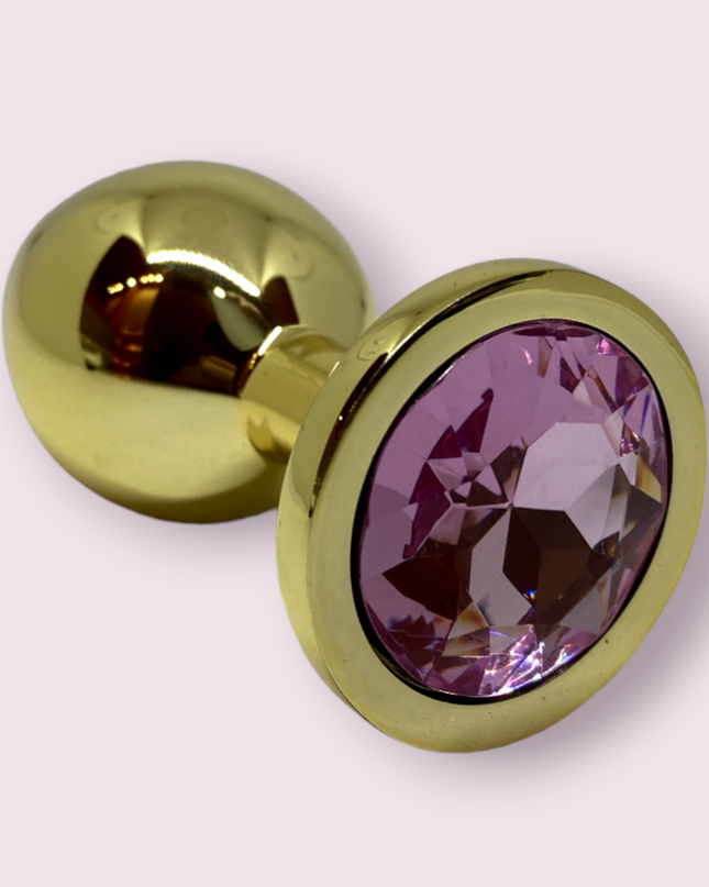 Plug Anal Dorado Joya
