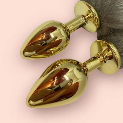 Cola de Zorro Plug Dorado