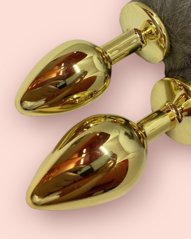 Cola de Zorro Plug Dorado