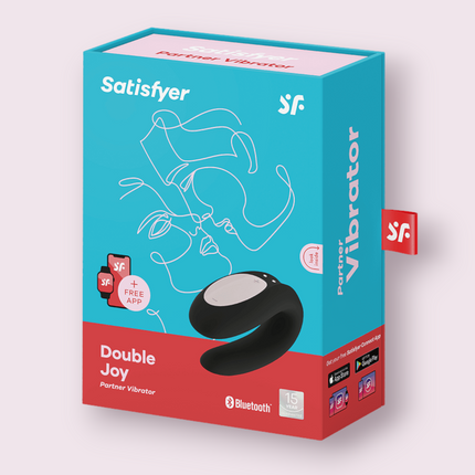 Satisfyer Double Joy Morado