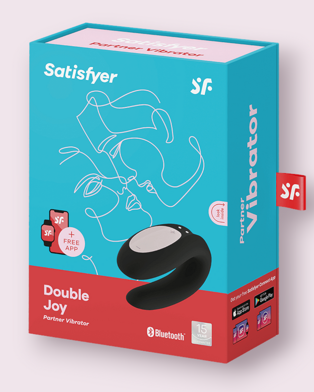 Satisfyer Double Joy Morado