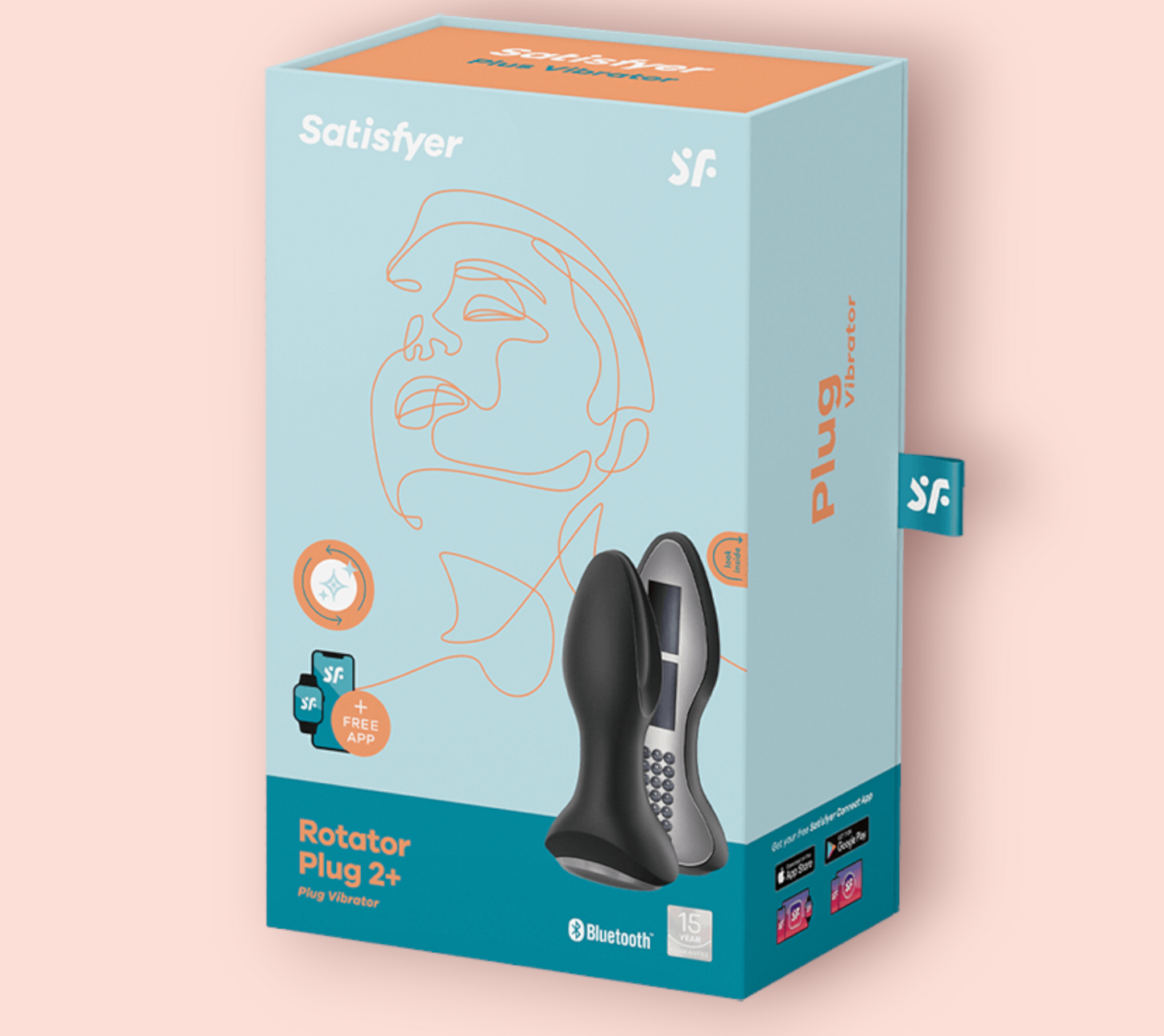 Satisfyer Rotator Plug 2+ Connect App