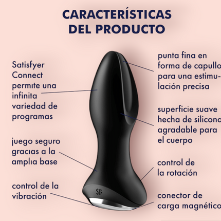 Satisfyer Rotator Plug 2+ Connect App