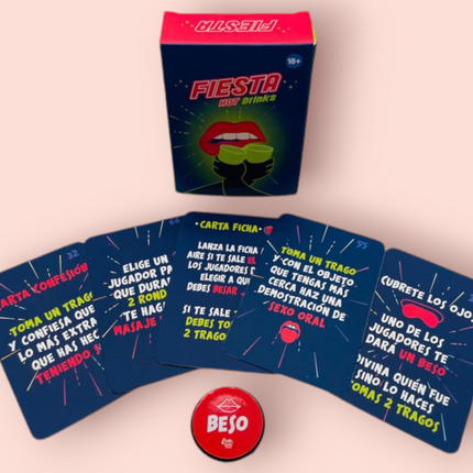 Juego de Cartas Fiesta Hot Drinks