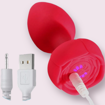 Plug Anal Con Vibración Ángelo Talla M
