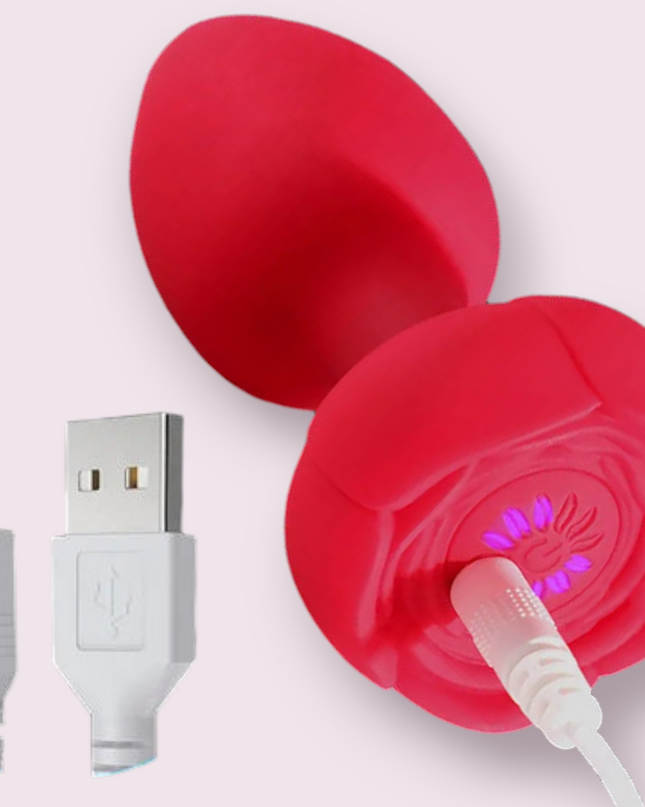Plug Anal Con Vibración Ángelo Talla M